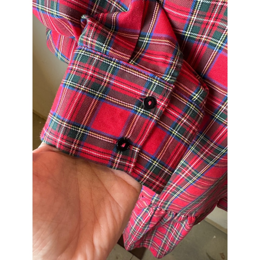 Zara Red Checkered Mini Dress - Picture 9 of 11